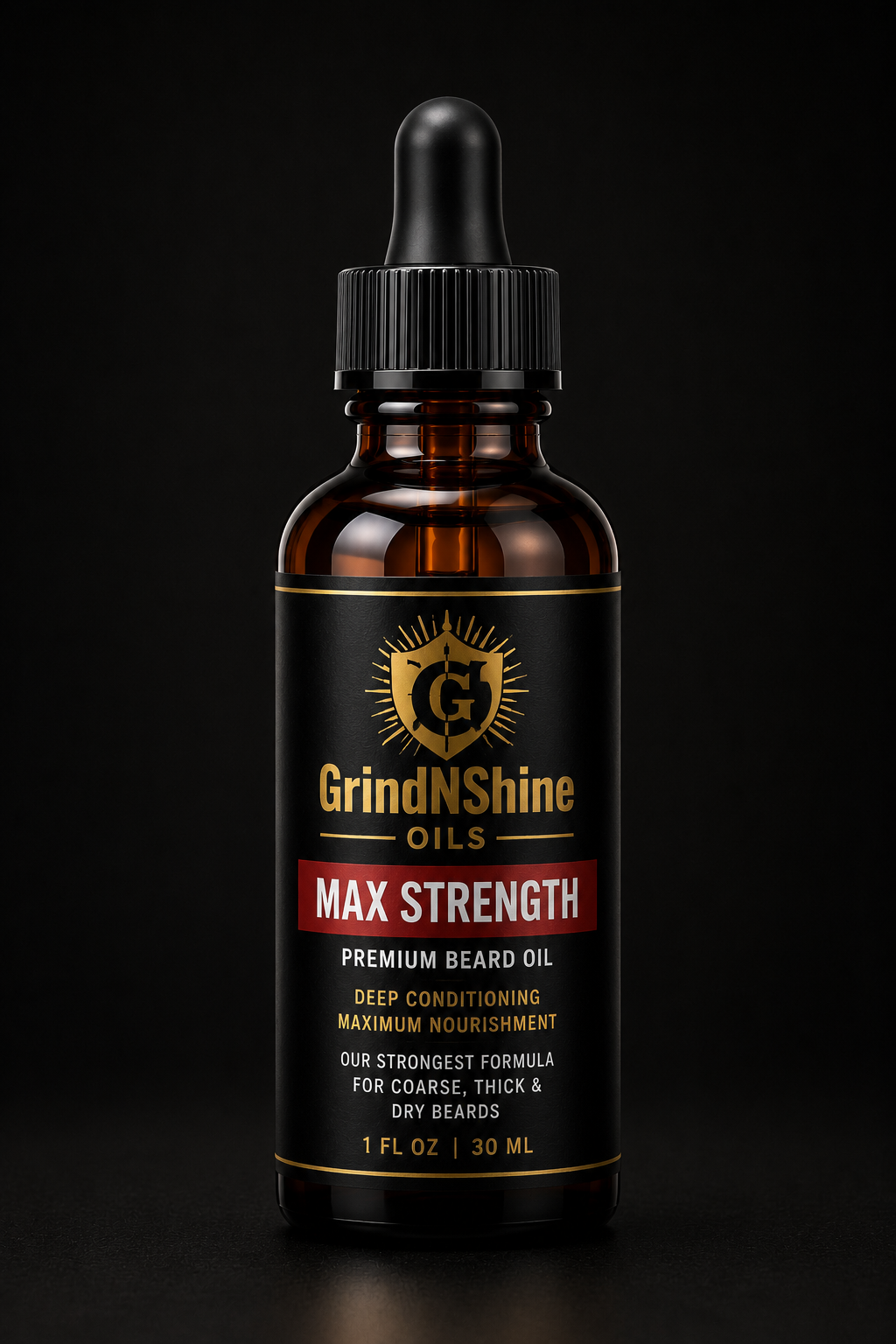 MAX STRENGTH BEARD OIL
